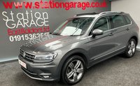 USED 2017 17 VOLKSWAGEN TIGUAN 2.0 SEL TDI BMT 4MOTION 5d 148 BHP FULL HEATED LEATHER,GLASS ROOF, 4X4 ,PARK + CAMERA