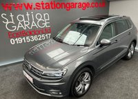 USED 2017 17 VOLKSWAGEN TIGUAN 2.0 SEL TDI BMT 4MOTION 5d 148 BHP FULL HEATED LEATHER,GLASS ROOF, 4X4 ,PARK + CAMERA