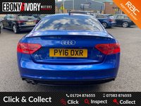 USED 2016 16 AUDI A5 2.0 TDI BLACK EDITION PLUS 3d 187 BHP STUNNING EXAMPLE + RARE COLOUR