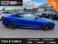 USED 2016 16 AUDI A5 2.0 TDI BLACK EDITION PLUS 3d 187 BHP STUNNING EXAMPLE + RARE COLOUR