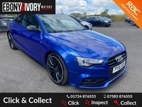 USED 2016 16 AUDI A5 2.0 TDI BLACK EDITION PLUS 3d 187 BHP STUNNING EXAMPLE + RARE COLOUR
