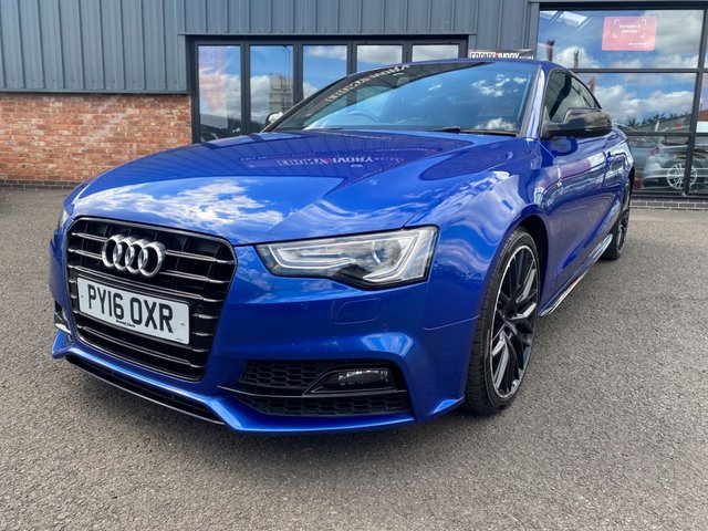 2016 16 Audi A5 2.0 TDI BLACK EDITION PLUS 3d 187 BHP