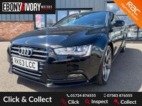 USED 2013 63 AUDI A5 2.0 SPORTBACK TDI SE TECHNIK 5d 174 BHP AUDI SERVICE HISTORY + 1YR MOT