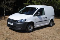 USED 2013 13 VOLKSWAGEN CADDY 1.6 C20 TDI STARTLINE BLUEMOTION TECHNOLOGY 101 BHP www.suffolkcarcentre.co.uk - Located at Ilketshall