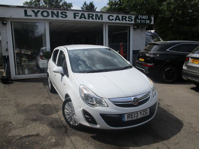 2013 13 Vauxhall Corsa 1.2 ENERGY AC 5d 83 BHP