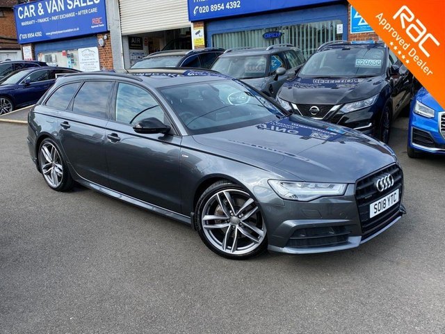 2018 18 Audi A6 2.0 AVANT TFSI BLACK EDITION 5d 249 BHP