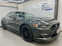 USED 2016 65 FORD MUSTANG 5.0 V8 GT Fastback 2dr Petrol Manual Euro 6 (416bhp) Guard Green, Shaker Pro, PCamera