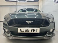 USED 2016 65 FORD MUSTANG 5.0 V8 GT Fastback 2dr Petrol Manual Euro 6 (416bhp) Guard Green, Shaker Pro, PCamera