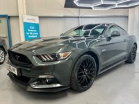 USED 2016 65 FORD MUSTANG 5.0 V8 GT Fastback 2dr Petrol Manual Euro 6 (416bhp) Guard Green, Shaker Pro, PCamera