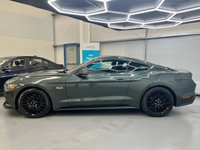USED 2016 65 FORD MUSTANG 5.0 V8 GT Fastback 2dr Petrol Manual Euro 6 (416bhp) Guard Green, Shaker Pro, PCamera