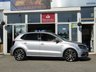 USED 2016 66 VOLKSWAGEN POLO 1.8 GTI 5d 189 BHP Finished in REFLEX SILVER METALLIC with contrasting Retro cloth trim. This Polo is quick and great fun to drive. The Polo is one of the best selling and popular small cars around. It is very comfortable and practical, with a distinct upmarket feel to it. Features include 17" Alloys, DAB, 2 Keys, B/Tooth, Daytime Run Lights and much more. VW Dealer serviced at 8607 miles, 17864 miles, 24732 miles, 34320 miles, 41859 miles and at 46594 miles.