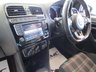 USED 2016 66 VOLKSWAGEN POLO 1.8 GTI 5d 189 BHP Finished in REFLEX SILVER METALLIC with contrasting Retro cloth trim. This Polo is quick and great fun to drive. The Polo is one of the best selling and popular small cars around. It is very comfortable and practical, with a distinct upmarket feel to it. Features include 17" Alloys, DAB, 2 Keys, B/Tooth, Daytime Run Lights and much more. VW Dealer serviced at 8607 miles, 17864 miles, 24732 miles, 34320 miles, 41859 miles and at 46594 miles.