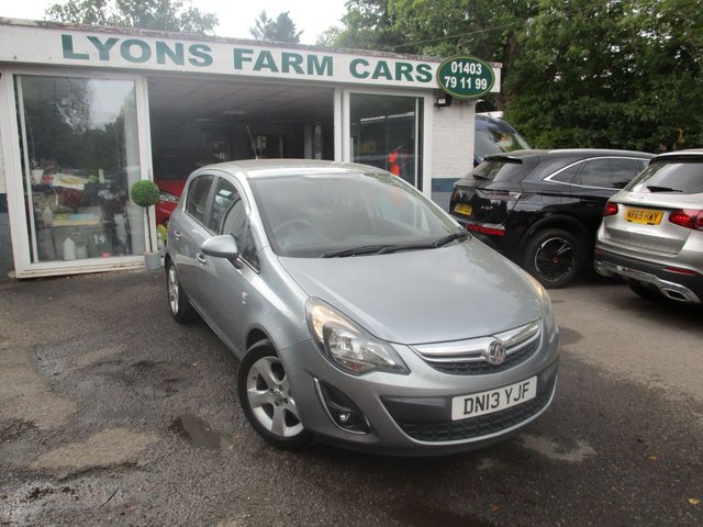 2013 13 Vauxhall Corsa 1.2 SXI AC 5d 83 BHP
