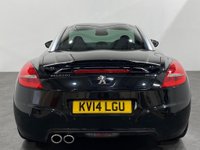 USED 2014 14 PEUGEOT RCZ 1.6 THP GT 2d 200 BHP 200 BHP Striking Pearl Black, Extended Full Black Leather