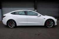 USED 2020 20 TESLA Model 3 LONG RANGE PERFORMANCE AWD [485 BHP] SALOON 