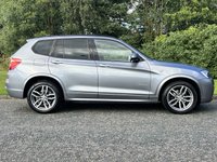 USED 2017 17 BMW X3 2.0 XDRIVE20D M SPORT 5d 188 BHP 4WDrive Full Black Leather DAB