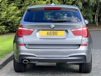 USED 2017 17 BMW X3 2.0 XDRIVE20D M SPORT 5d 188 BHP 4WDrive Full Black Leather DAB