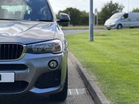 USED 2017 17 BMW X3 2.0 XDRIVE20D M SPORT 5d 188 BHP 4WDrive Full Black Leather DAB