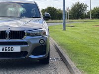 USED 2017 17 BMW X3 2.0 XDRIVE20D M SPORT 5d 188 BHP 4WDrive Full Black Leather DAB