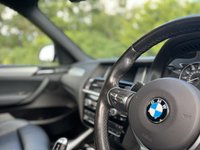 USED 2017 17 BMW X3 2.0 XDRIVE20D M SPORT 5d 188 BHP 4WDrive Full Black Leather DAB