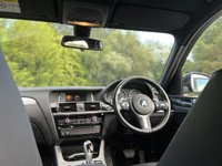 USED 2017 17 BMW X3 2.0 XDRIVE20D M SPORT 5d 188 BHP 4WDrive Full Black Leather DAB
