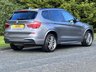 USED 2017 17 BMW X3 2.0 XDRIVE20D M SPORT 5d 188 BHP 4WDrive Full Black Leather DAB