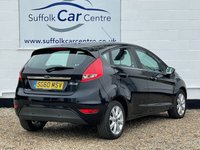 USED 2010 60 FORD FIESTA 1.4 ZETEC 16V 5d 96 BHP www.suffolkcarcentre.co.uk - Located at Lowestoft
