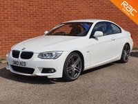 USED 2013 13 BMW 3 SERIES 2.0 318I M SPORT 2d 141 BHP LOW MILES -vHEATED FULL LEATHER - 19" ALLOYS