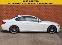 USED 2013 13 BMW 3 SERIES 2.0 318I M SPORT 2d 141 BHP LOW MILES -vHEATED FULL LEATHER - 19" ALLOYS