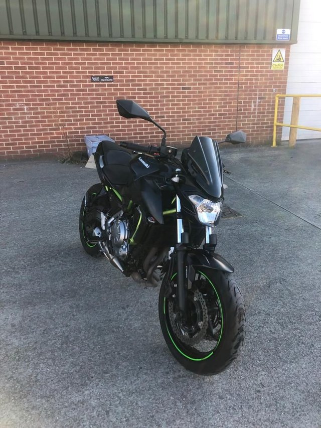 2017 67 Kawasaki Z 650 0.6 Z650 ER 650 HJF 0d 68 BHP
