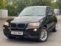 USED 2012 62 BMW X3 2.0 XDRIVE20D SE 5d 181 BHP 