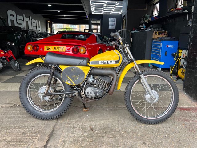1974 Yamaha Mx125 Scrambler Classic // Px swap