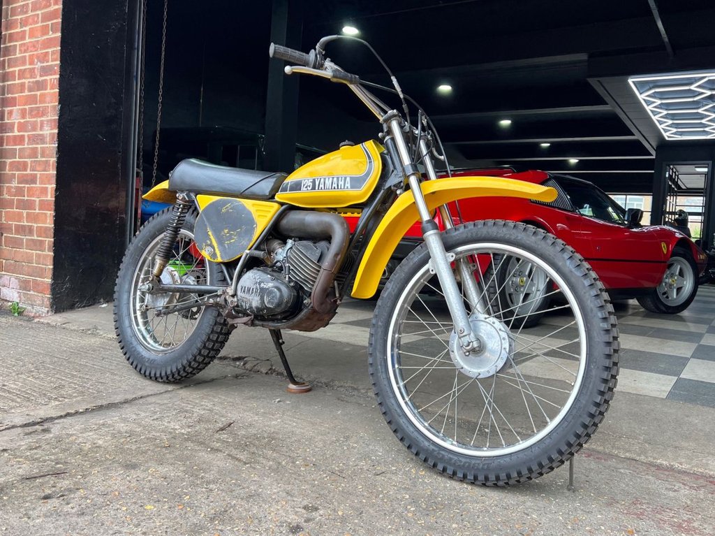 USED 1974 YAMAHA MX125 SCRAMBLER Classic // Px swap 