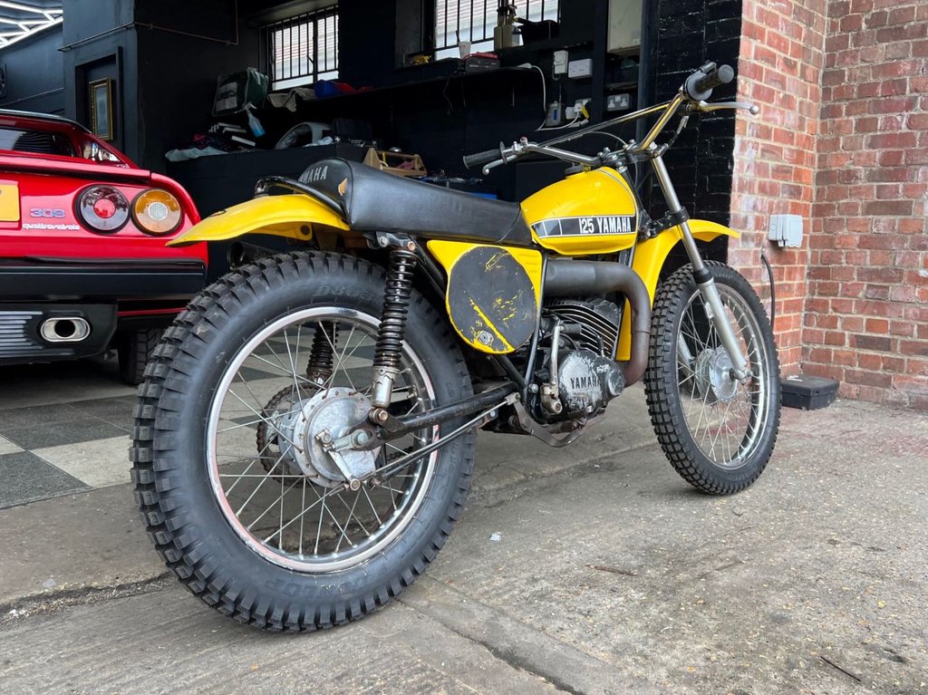 USED 1974 YAMAHA MX125 SCRAMBLER Classic // Px swap 