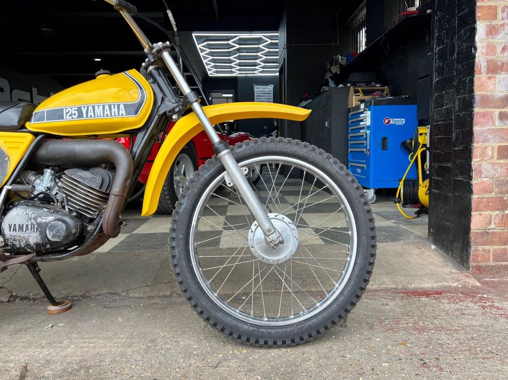 USED 1974 YAMAHA MX125 SCRAMBLER Classic // Px swap 