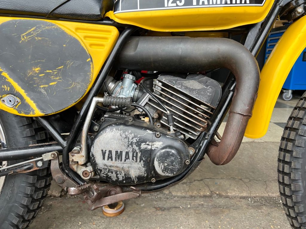 USED 1974 YAMAHA MX125 SCRAMBLER Classic // Px swap 
