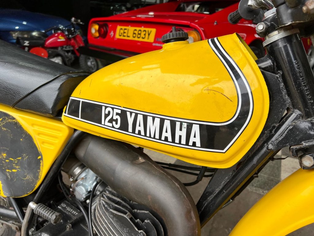USED 1974 YAMAHA MX125 SCRAMBLER Classic // Px swap 