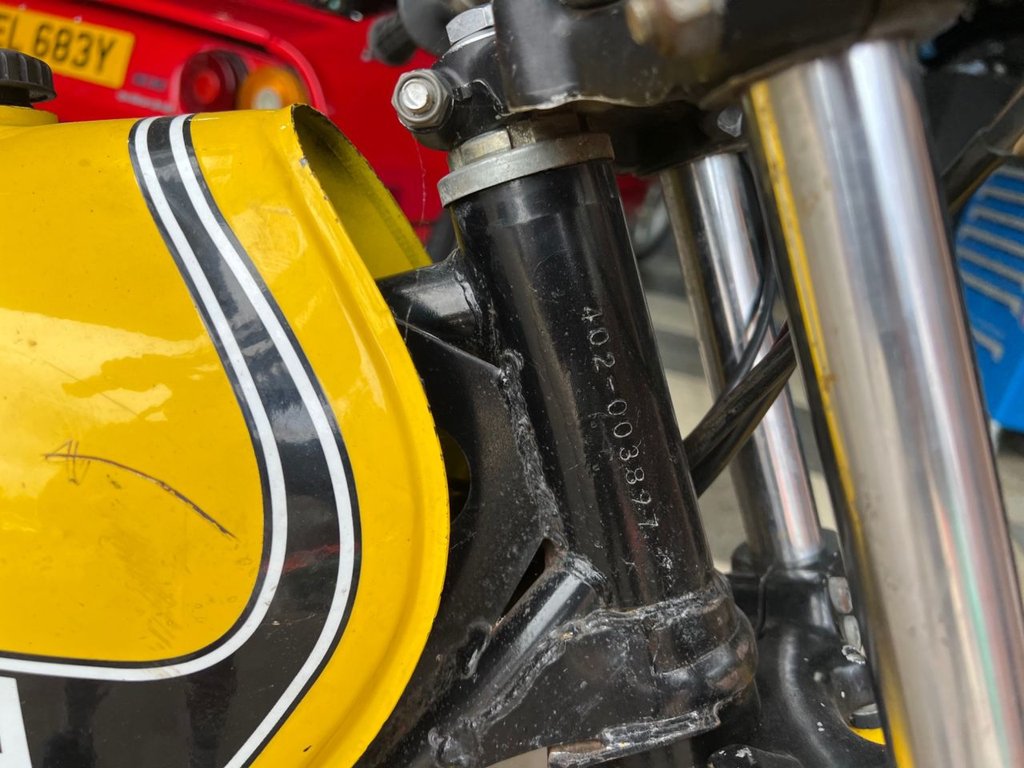 USED 1974 YAMAHA MX125 SCRAMBLER Classic // Px swap 