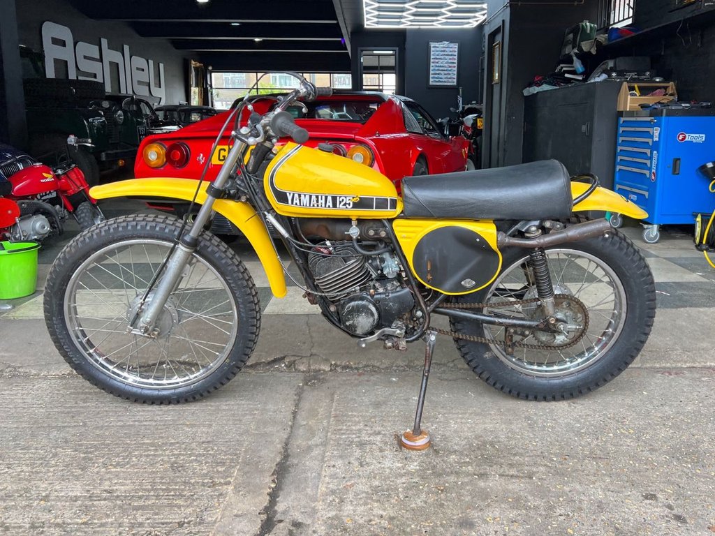 USED 1974 YAMAHA MX125 SCRAMBLER Classic // Px swap 