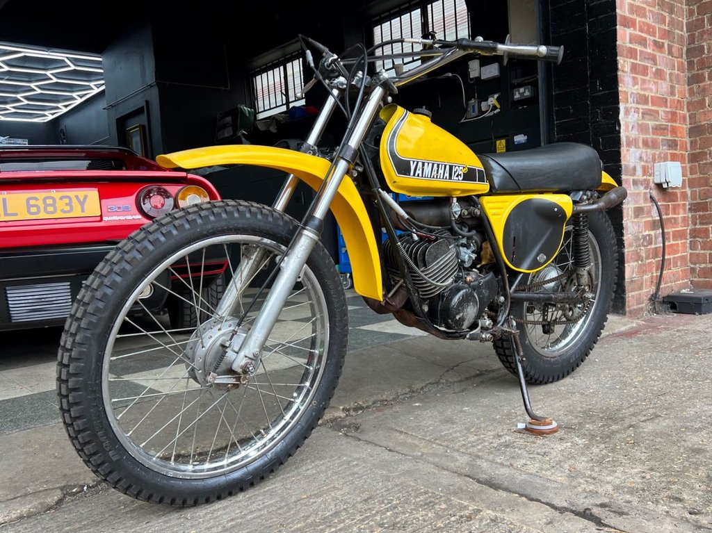 USED 1974 YAMAHA MX125 SCRAMBLER Classic // Px swap 