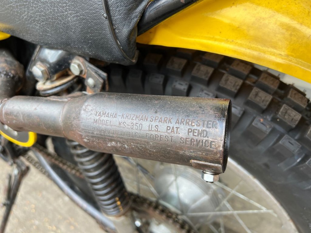 USED 1974 YAMAHA MX125 SCRAMBLER Classic // Px swap 