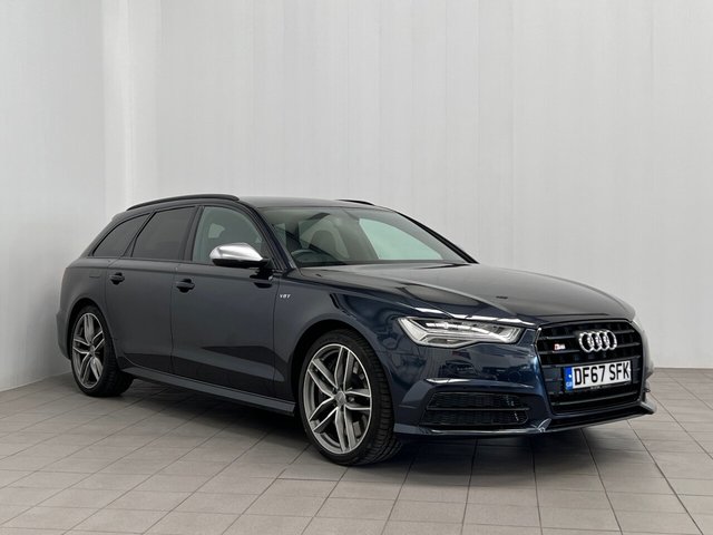 2018 67 Audi A6 4.0 AVANT TFSI QUATTRO S6 BLACK EDITION 5d 444 BHP
