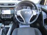 USED 2014 64 NISSAN QASHQAI 1.5 DCI ACENTA PREMIUM 5d 108 BHP Finished in PEARL BLACK  metallic with contrasting grey cloth interior. Great Family car with cheap running cost and a raised driving position. This qashqai is comfy, easy to drive and provides more than adequate space for the family. Features include, ZERO ROAD TAX, Pan Roof, Sat nav, DAB Radio, Power folding mirrors, Rear View Camera, Park sensors, Alloys, and Cruise. Serviced at 10650 miles, 28859 miles, 30904 miles, 47258 miles and on arrival at 63503 miles.