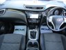 USED 2014 64 NISSAN QASHQAI 1.5 DCI ACENTA PREMIUM 5d 108 BHP Finished in PEARL BLACK  metallic with contrasting grey cloth interior. Great Family car with cheap running cost and a raised driving position. This qashqai is comfy, easy to drive and provides more than adequate space for the family. Features include, ZERO ROAD TAX, Pan Roof, Sat nav, DAB Radio, Power folding mirrors, Rear View Camera, Park sensors, Alloys, and Cruise. Serviced at 10650 miles, 28859 miles, 30904 miles, 47258 miles and on arrival at 63503 miles.