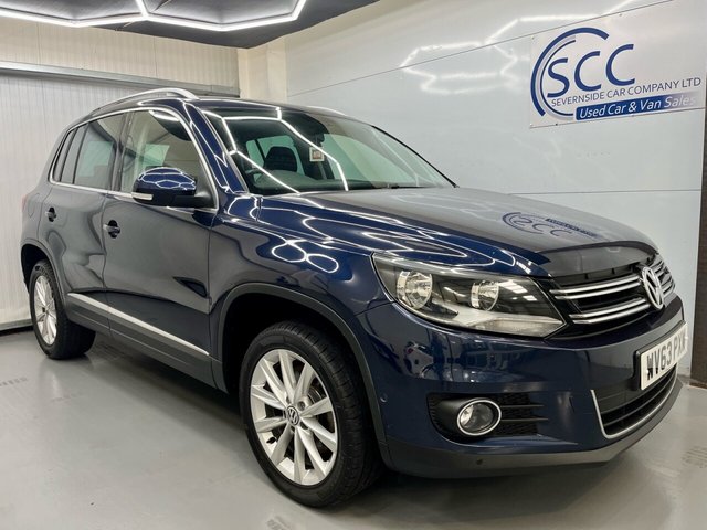 2013 63 Volkswagen Tiguan 2.0 SE TDI BLUEMOTION TECHNOLOGY 4MOTION 5d 138 BHP
