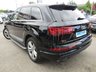 USED 2017 17 AUDI Q7 3.0 TDI QUATTRO S LINE 5d 215 BHP Finished in NIGHT BLACK MET with contrasting HEATED BLACK LEATHER/ ALCANTARA trim. This handsome looking SUV is a great all rounder. It's one the most popular in the 4x4 class. Features include Pan Roof, 7 Seats, Full Black Leather/Alcantara, 20" Alloys, Sat Nav, B/Tooth, Electric folding rear seats, Power Boot, Park Sensors, DAB, Run Lights and much more. Dealer Serviced at 31617 miles, 52332 miles and at 70664 miles on 6/62022.