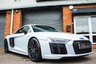 USED 2015 R AUDI R8 5.2 V10 PLUS QUATTRO 2d 602 BHP 2KEYS+FSH+HTD LEATHERS+BOSE
