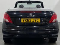 USED 2013 63 PEUGEOT 207 1.6 CC ALLURE 2d 120 BHP Full Black Leather, Chrome Loop Bars, Chrome binacle bezels 17" Hockenhiem Alloy Wheels