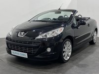USED 2013 63 PEUGEOT 207 1.6 CC ALLURE 2d 120 BHP Full Black Leather, Chrome Loop Bars, Chrome binacle bezels 17" Hockenhiem Alloy Wheels
