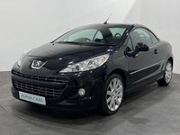 USED 2013 63 PEUGEOT 207 1.6 CC ALLURE 2d 120 BHP Full Black Leather, Chrome Loop Bars, Chrome binacle bezels 17" Hockenhiem Alloy Wheels